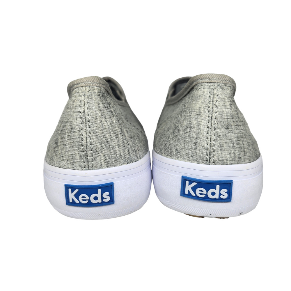 New York Mets Shoes Womens 9.5 Gray Blue Orange Keds Slip Ons MLB Baseball Comfy - Picture 6 of 12